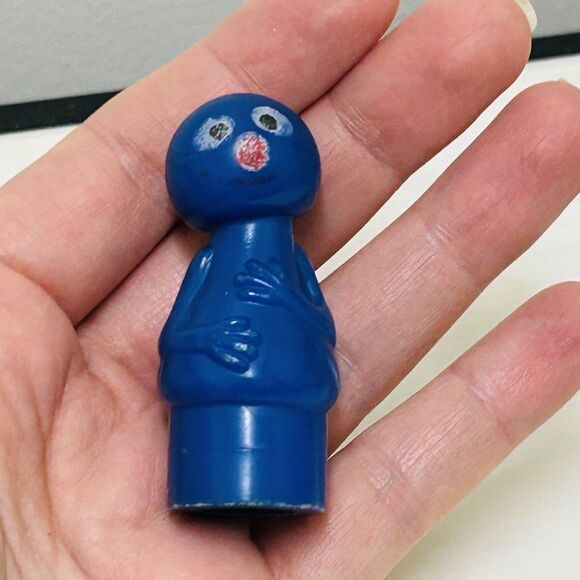 Sesame Street Grover Fisher Price Little People Muppets Figure Vintage - Picture 9 of 9